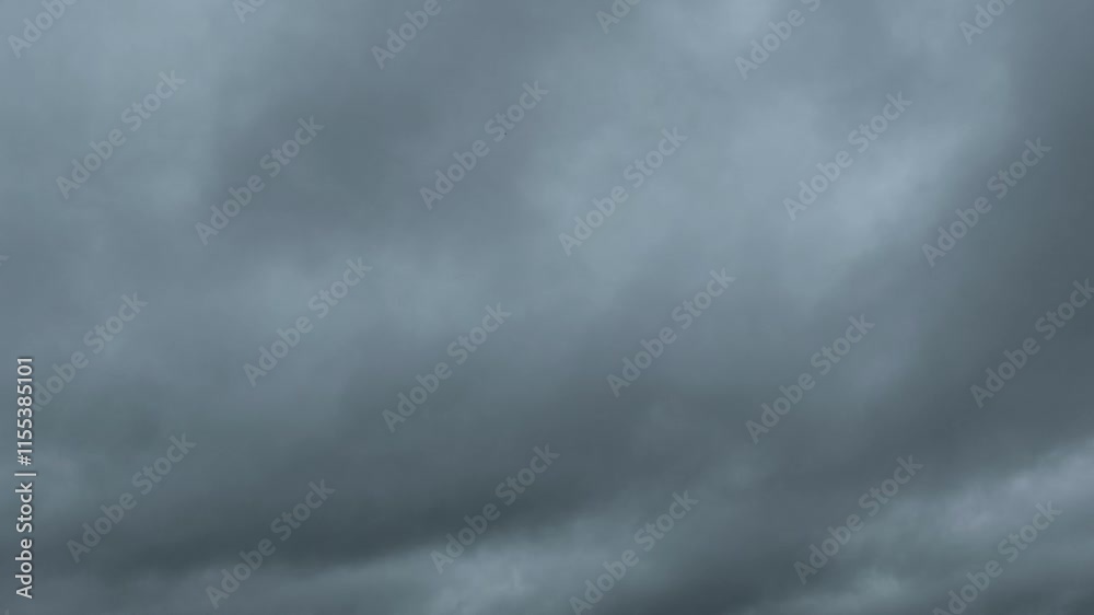 Gray stratocumulus cloud with orange tones at dawn Gray stratocumulus cloud with orange tones at dawn