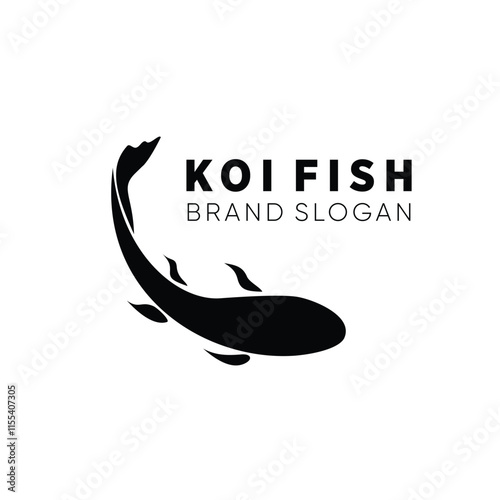 Fish Koi FIsh Fishing Logo