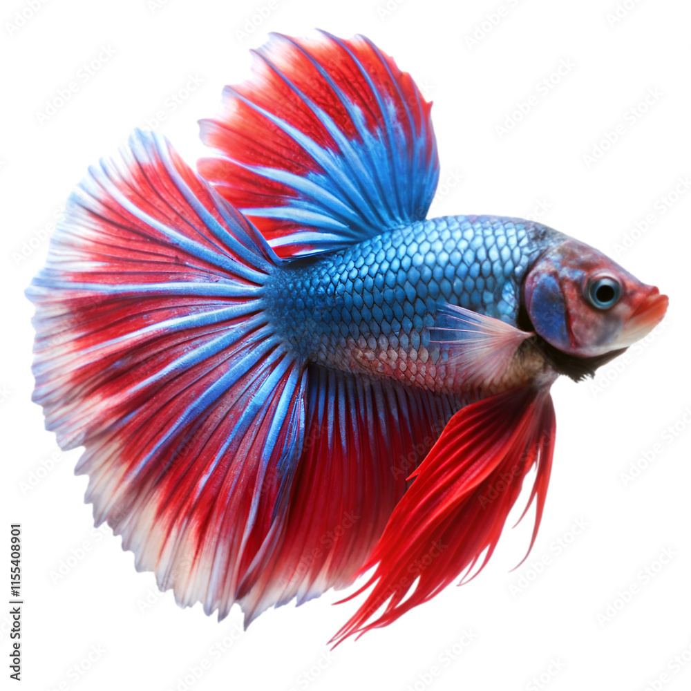 Betta fish isolated on transparent background Betta fish isolated on transparent background