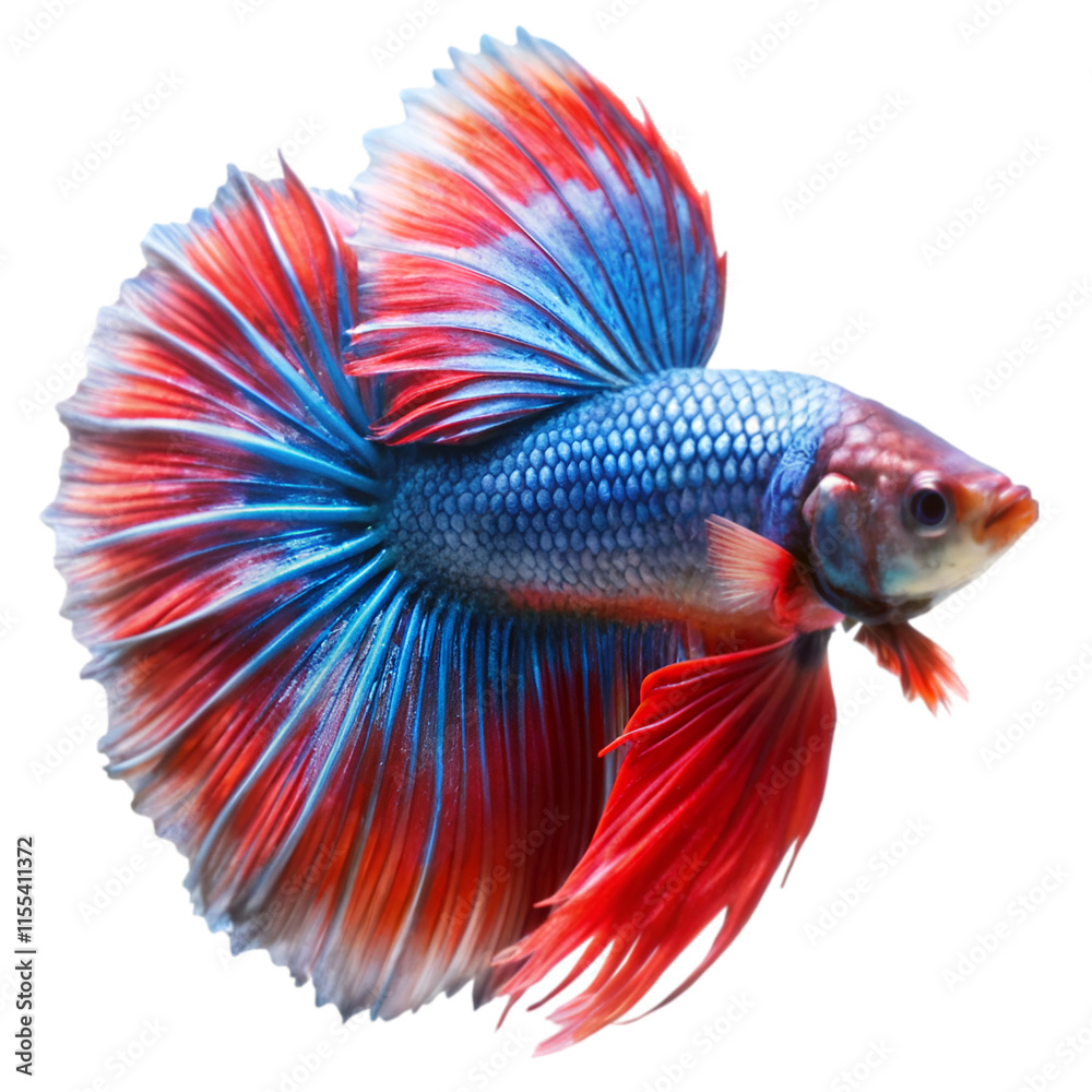 Betta fish isolated on transparent background Betta fish isolated on transparent background