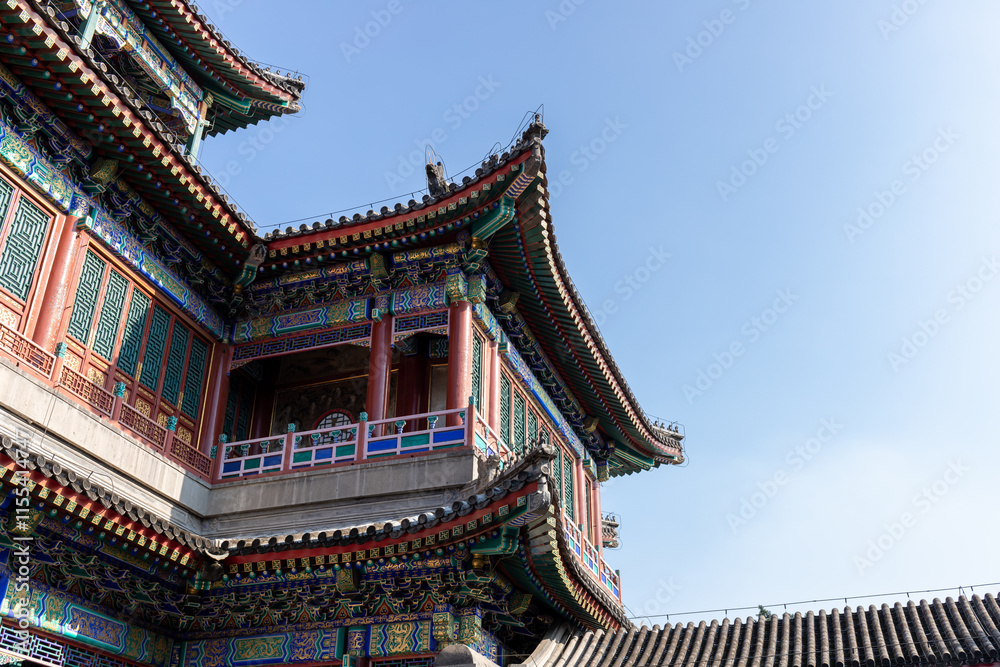 Grand Opera building in Dehe Garden, Summer Palace, Beijing, China Grand Opera building in Dehe Garden, Summer Palace, Beijing, China