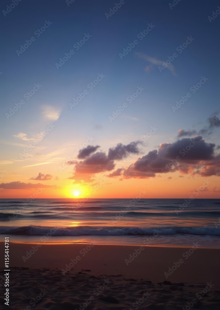 Beach Wallpaper of Beautiful sunrise over the sea beach wallpaper summer wallpaper beach background tropical nature Beach Wallpaper of Beautiful sunrise over the sea beach wallpaper summer wallpaper beach background tropical nature