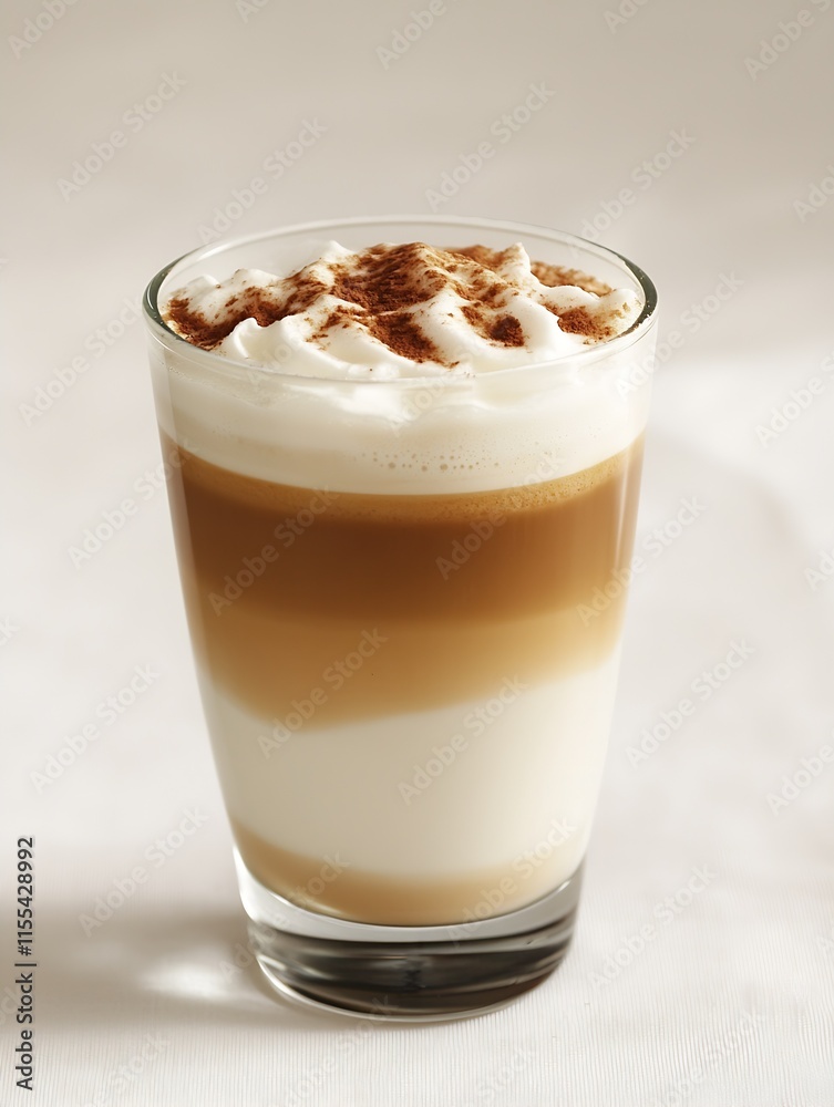 Tall Glass of Frosty Peppermint Mocha Latte with Whipped Cream and Cinnamon Sprinkle Topping : Generative AI Tall Glass of Frosty Peppermint Mocha Latte with Whipped Cream and Cinnamon Sprinkle Topping : Generative AI