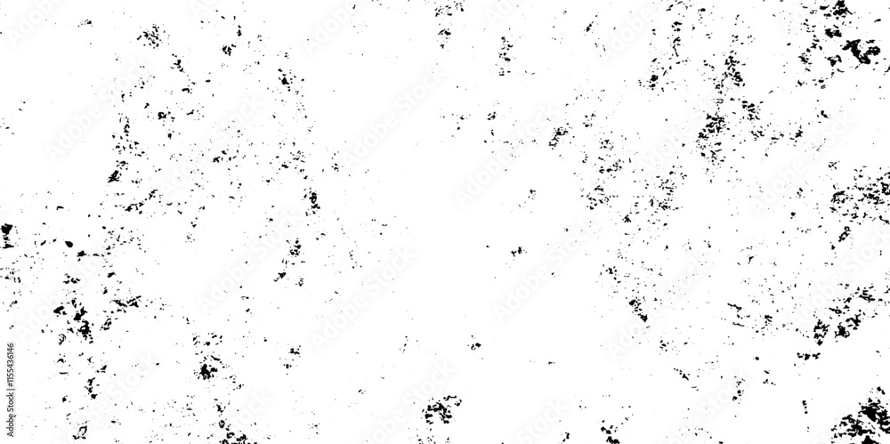 Fototapeta premium Rough black and white texture vector. Distressed overlay texture.Old grunge paper texture design and Vector design,Black and white grunge background. Stone, asphalt, plaster, marble.
