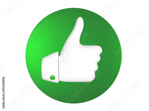 thumb up icon Green