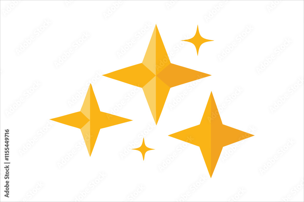 Star vector icons. Set of star symbols isolated. Star vector icons. Set of star symbols isolated.