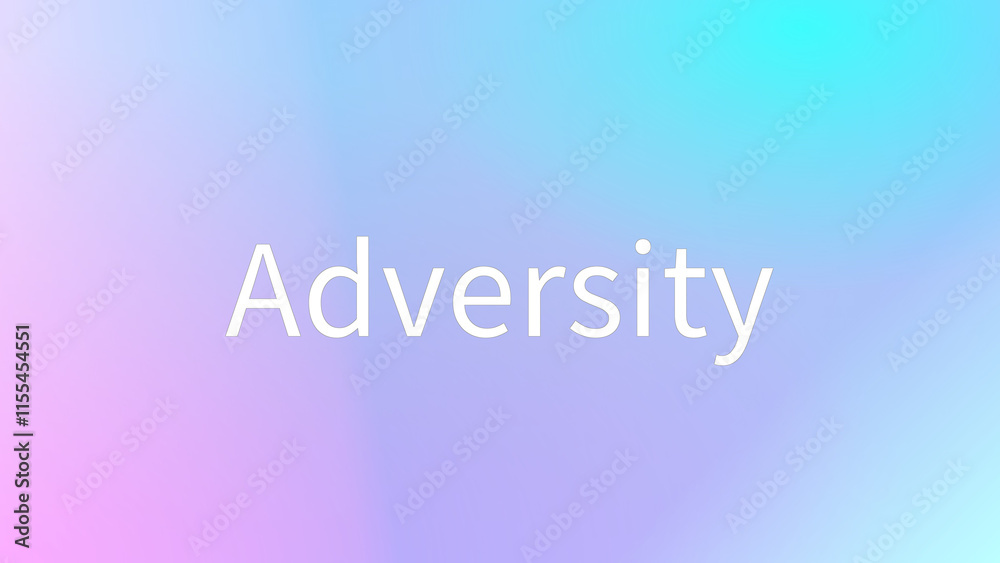 Adversity(逆境) のグラデーション背景イラスト Adversity(逆境) のグラデーション背景イラスト