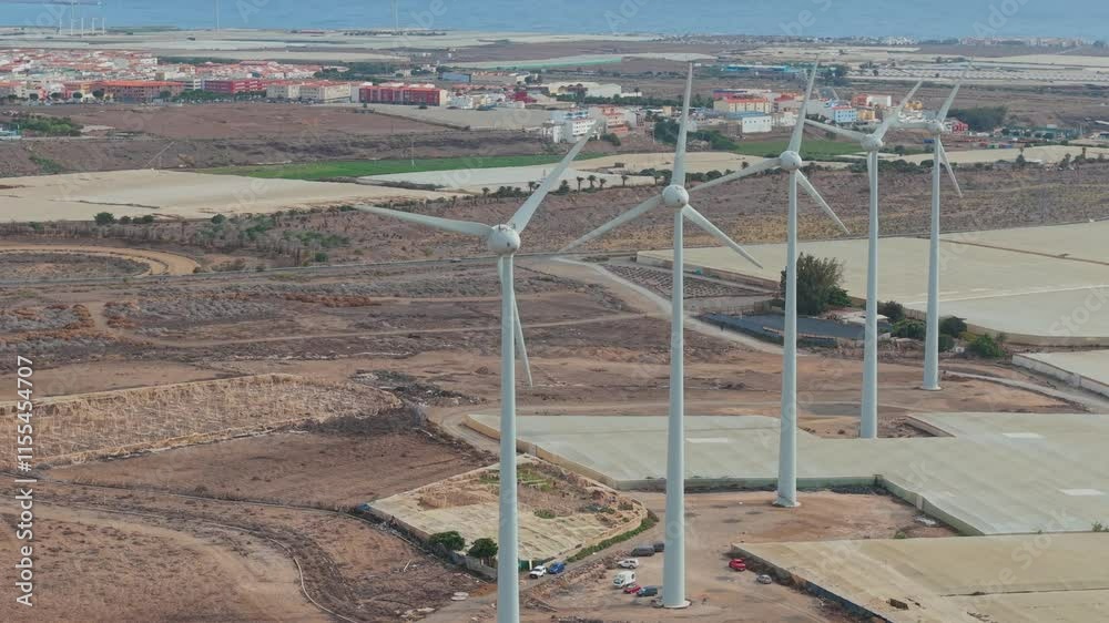 Harnessing Renewable Energy: Wind Turbines in the Arid Landscapes of Gran Canaria Harnessing Renewable Energy: Wind Turbines in the Arid Landscapes of Gran Canaria