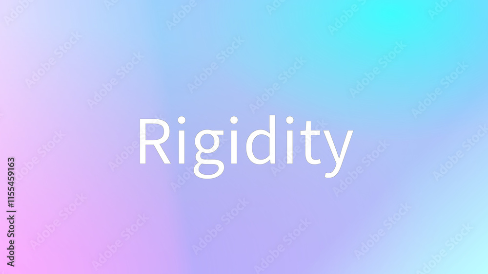 Rigidity(硬直性) のグラデーション背景イラスト Rigidity(硬直性) のグラデーション背景イラスト