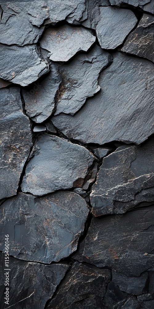 Dark gray slate black stone background. Rough rock texture. Natural grunge surface for a striking design template that captivates. Dark gray slate black stone background. Rough rock texture. Natural grunge surface for a striking design template that captivates.