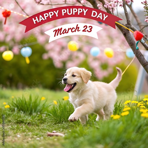 Happy National Puppy Day, March 23