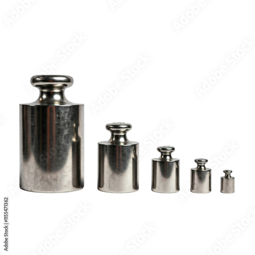 Weights for scales isolated on transparent background png