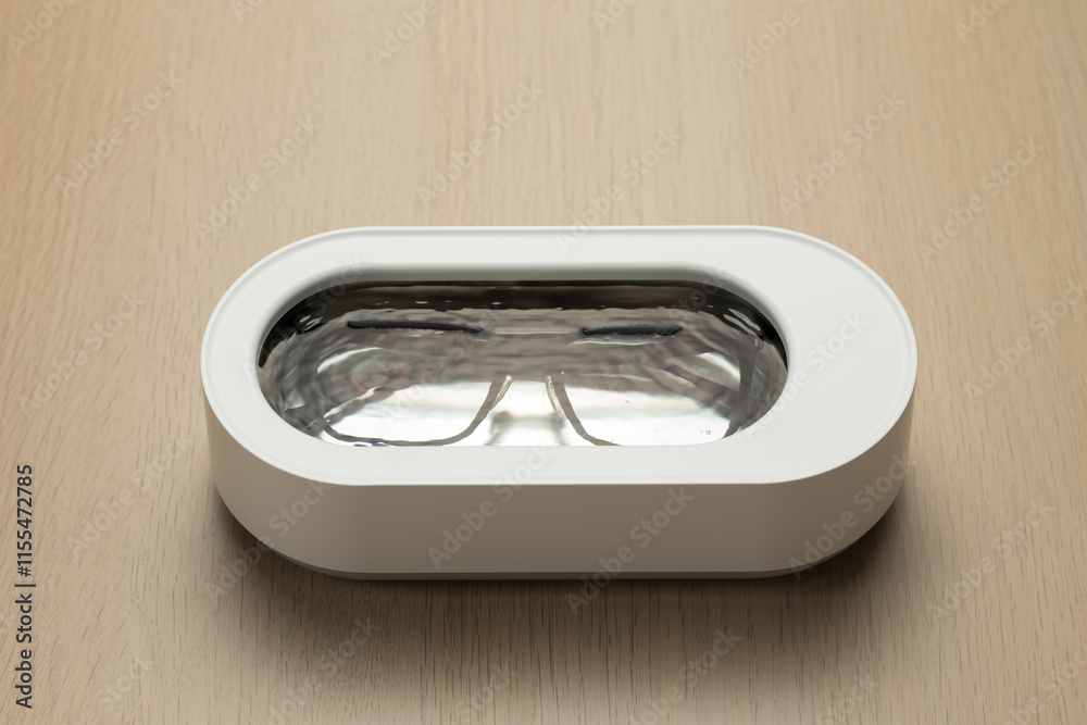 The new electric glasses cleaner offers a sleek and efficient solution. The new electric glasses cleaner offers a sleek and efficient solution.