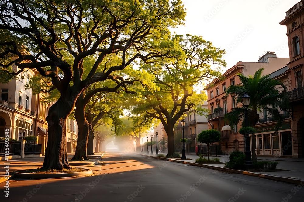 Fototapeta premium Dream street