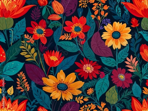 seamless floral pattern