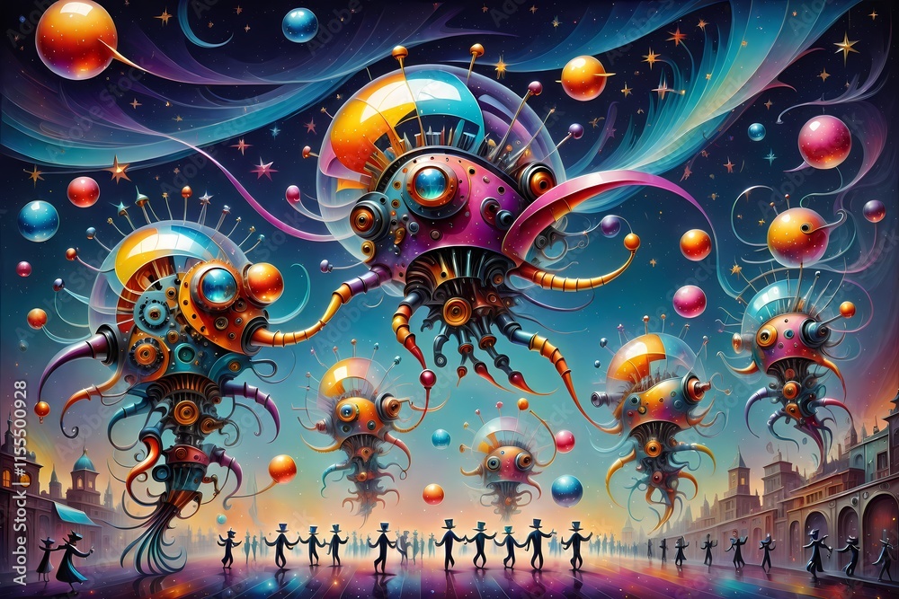 Obraz premium abstract background with flowers