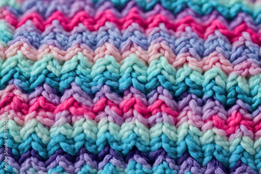 Colorful woolen yarns arranged in rows in a organized way, Generated by ai Colorful woolen yarns arranged in rows in a organized way, Generated by ai