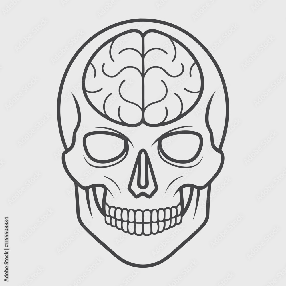 Obraz premium icon featuring the head of a human,