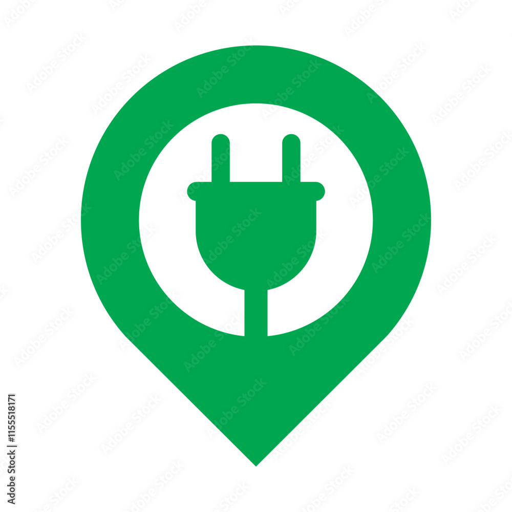 Electrical plug pin vector logo design. Power energy symbol. Electrical plug pin vector logo design. Power energy symbol.