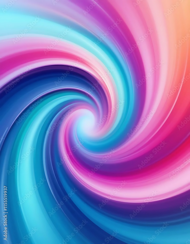 Vibrant Swirling Colors Abstract Spiral Design Vibrant Swirling Colors Abstract Spiral Design