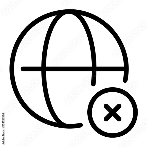 disconnect line icon