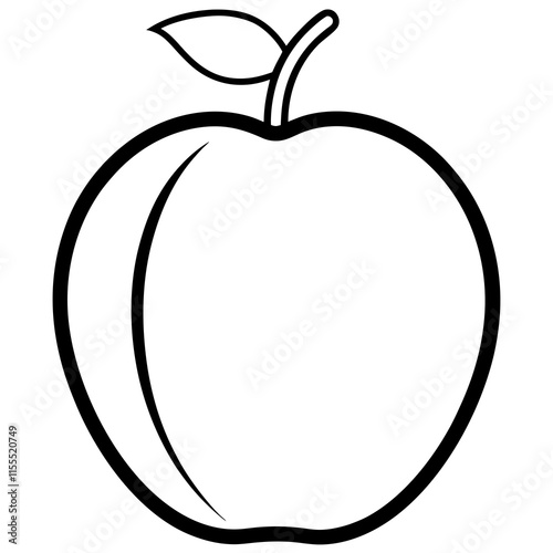 illustration of an apple