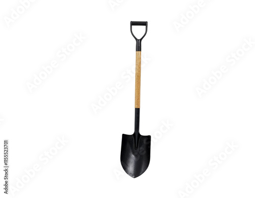 shovel isolated on white background photo