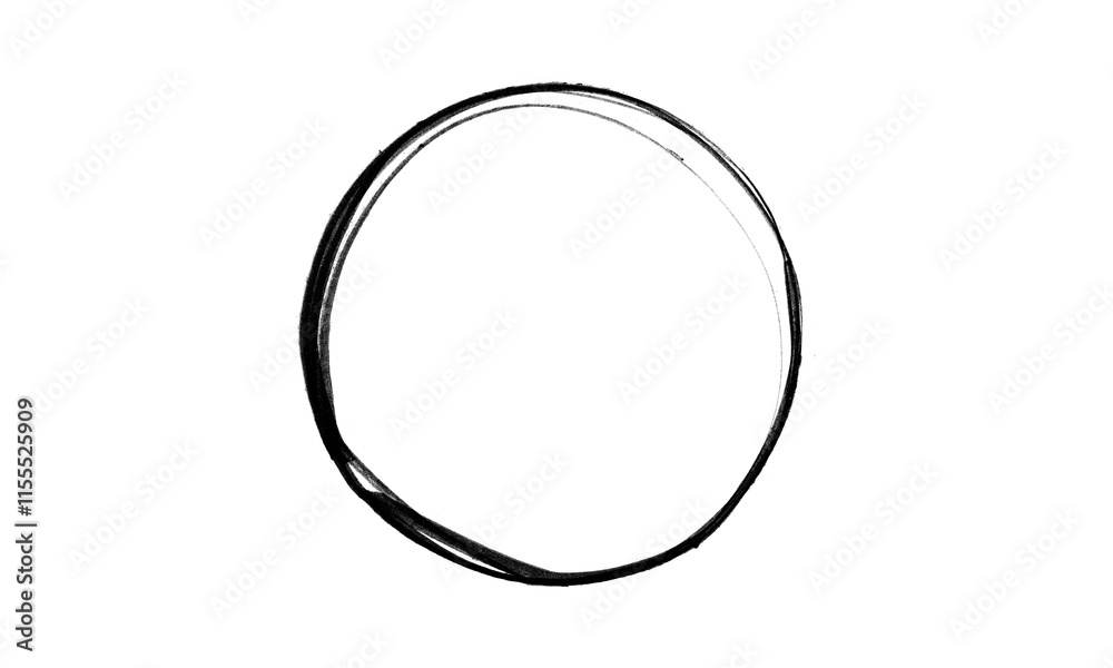 Big Circle Frame | Black Marker PNG Isolated hand drawn doodle Elements on transparent background Big Circle Frame | Black Marker PNG Isolated hand drawn doodle Elements on transparent background