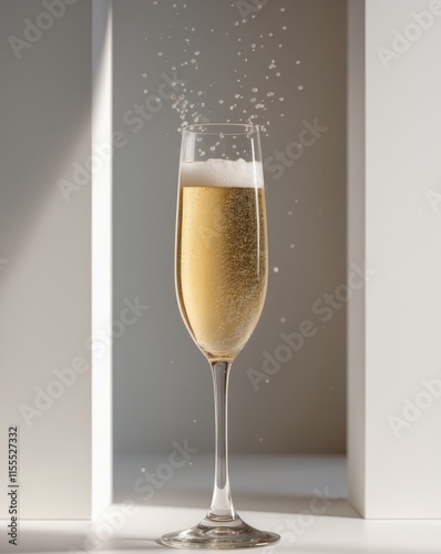 Celebration toast with champagne beverage drink wine vertical photo