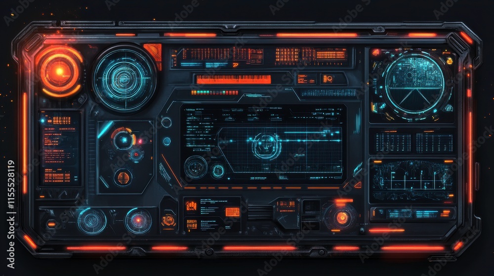 Sleek Touch Interface with Cool Innovation Theme Sleek Touch Interface with Cool Innovation Theme