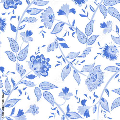 Pattern Design Art FLoral Illustration Vector