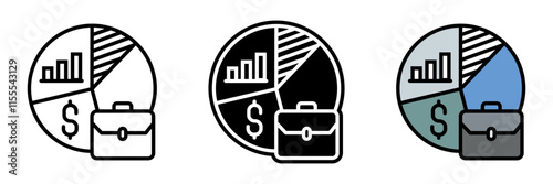 Investment Portfolio Wealth is managed with an investment portfolio, diversifying assets to achieve financial goals and mitigate risks.