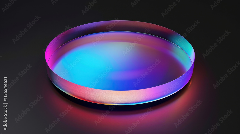 Abstract iridescent background design 3d render Abstract iridescent background design 3d render