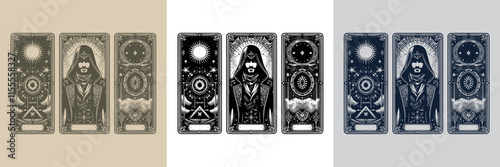 artistic assassin tattoo design for fantasy enthusiasts