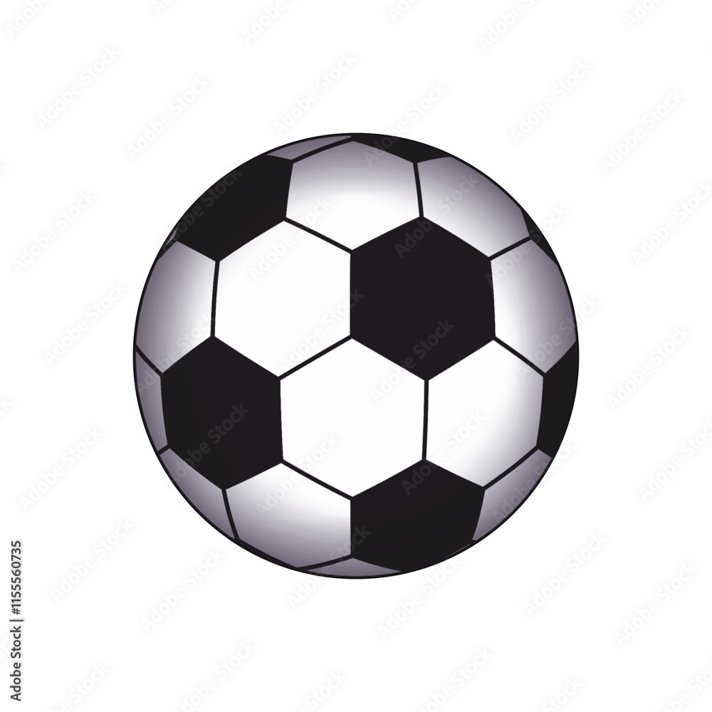 Fototapeta premium soccer ball isolated on white