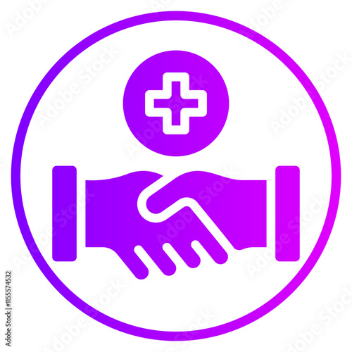 medical gradient icon