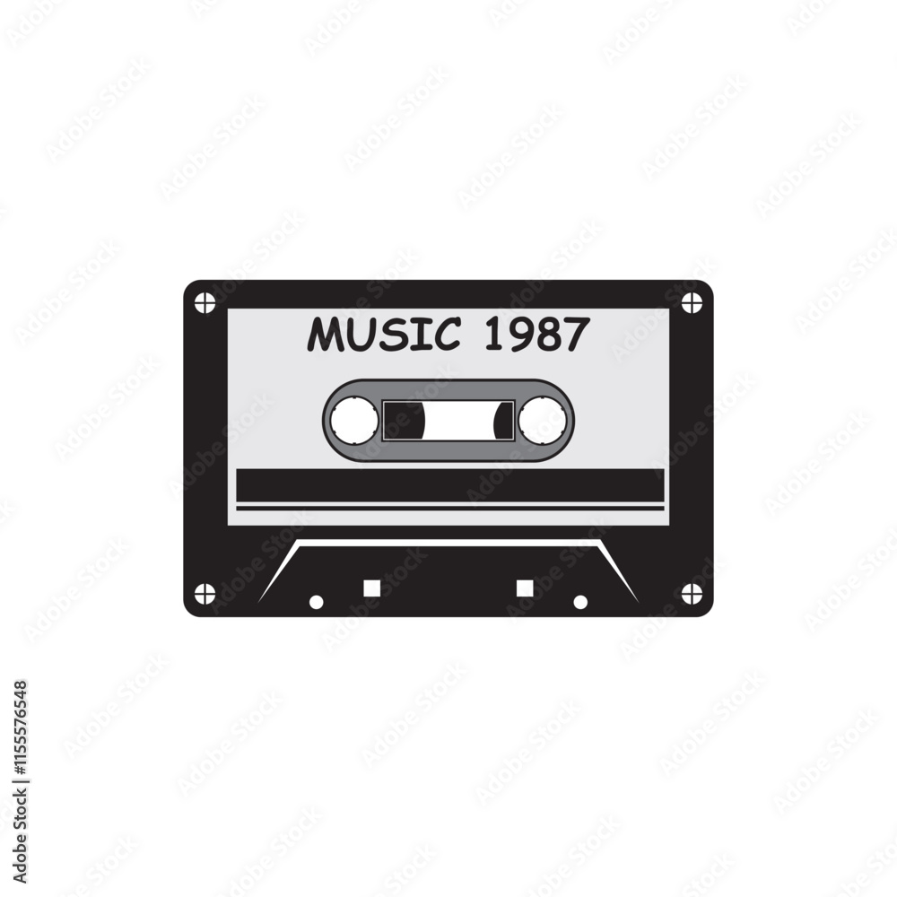 AUDIO CASSETTE ICON AUDIO CASSETTE ICON