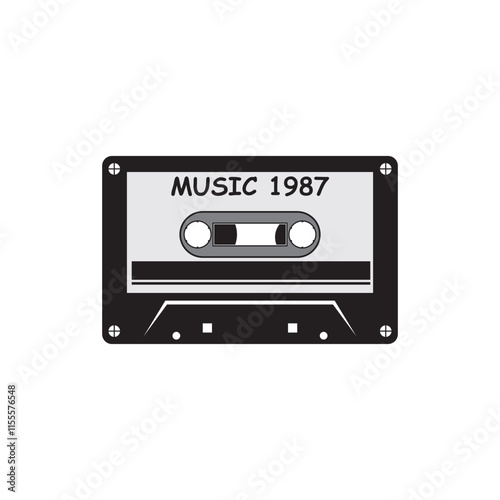 AUDIO CASSETTE ICON