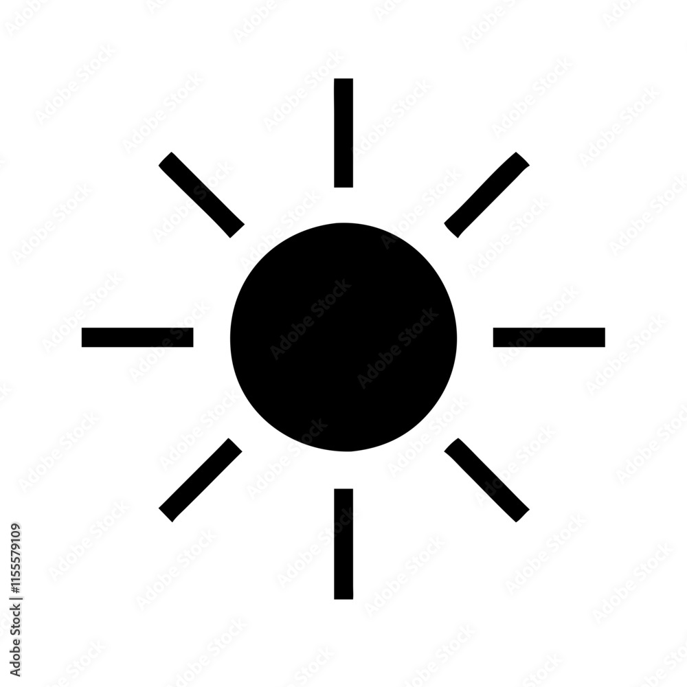 sun icon design sun icon design