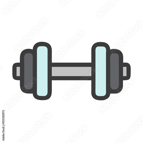 dumbbell icon design