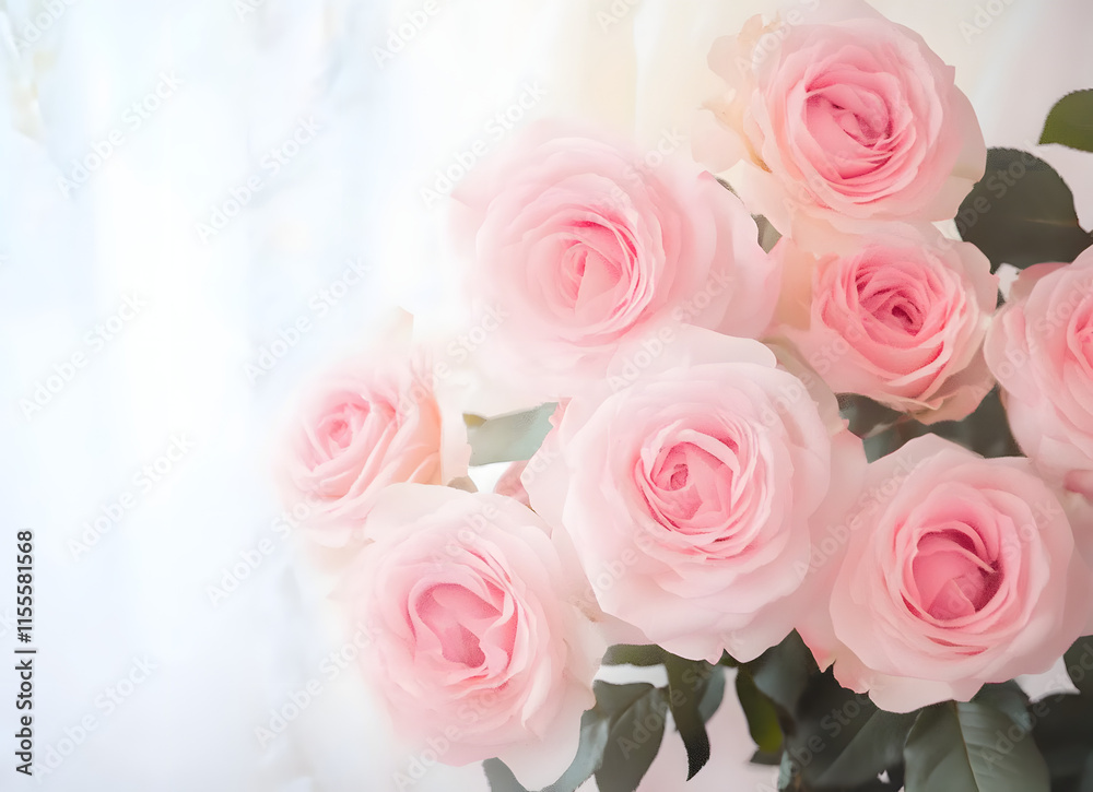 the sweet pink rose flowers for love romance background the sweet pink rose flowers for love romance background