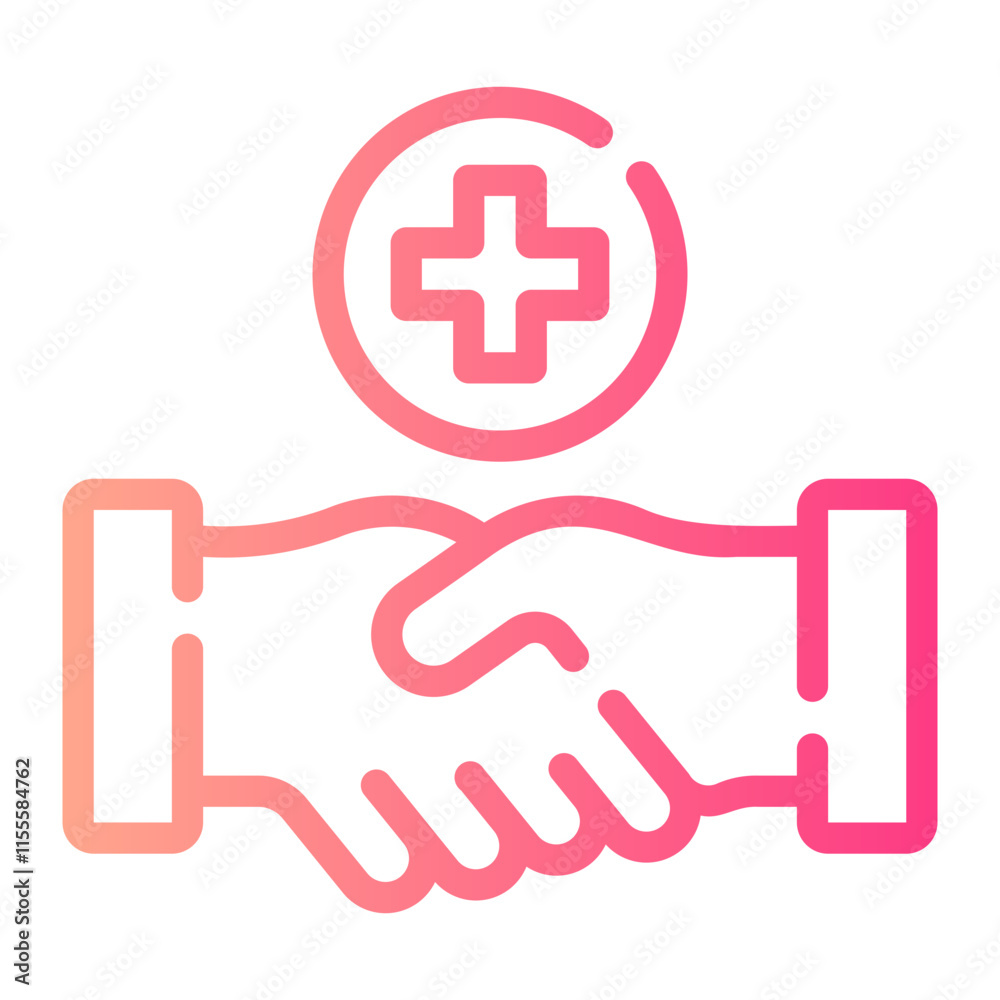 medical gradient icon medical gradient icon