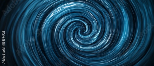 Turbulent whirlpool in constant motion, illustrating the balance of force, energy, and fluid dynamics with intricate spiraling patterns