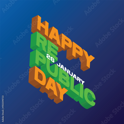 26 January- Happy Republic Day of India celebration.
