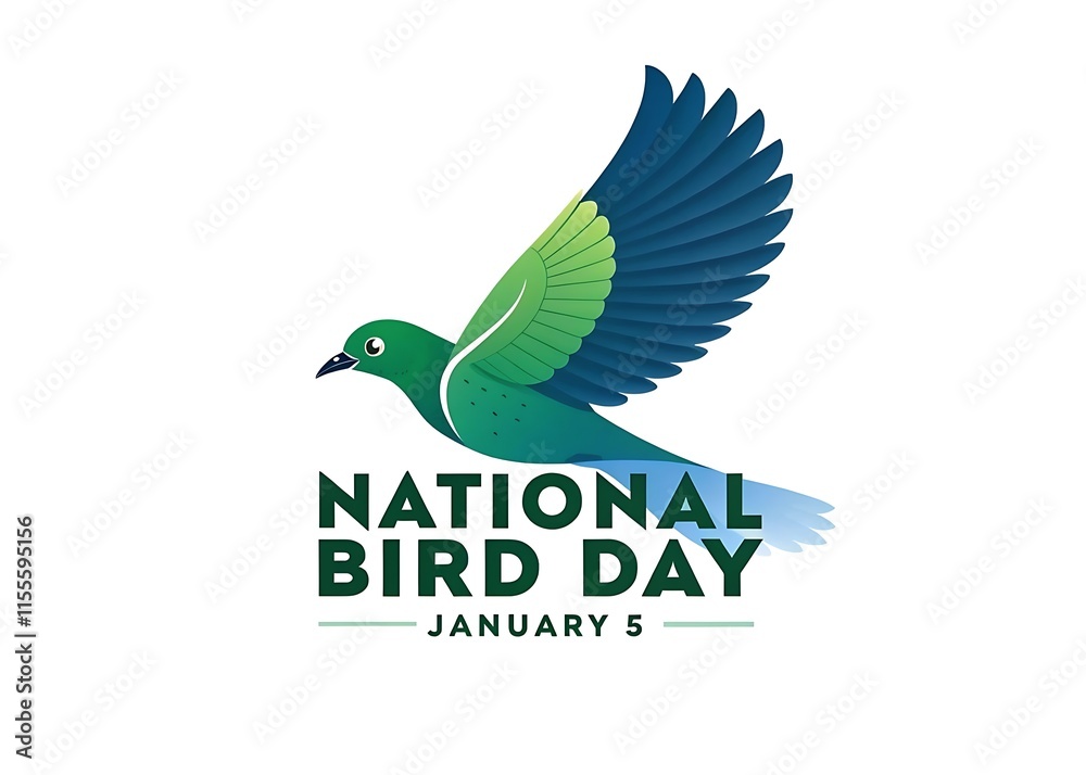 Fototapeta premium Bird Day, National Bird Day,