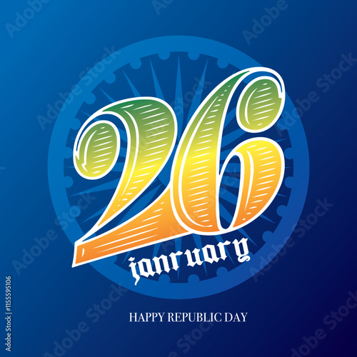 26 January- Happy Republic Day of India celebration.
