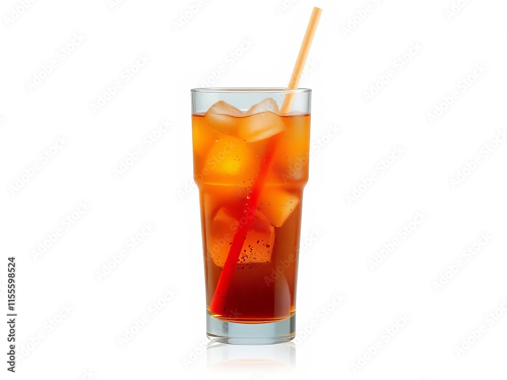 Refreshing glass of ice water with ice cubes on a blue background ideal for hot weather, cold, design Refreshing glass of ice water with ice cubes on a blue background ideal for hot weather, cold, design