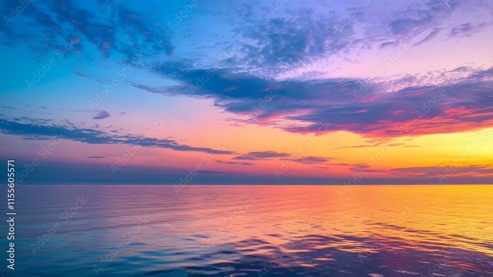 Fototapeta premium sunrise over the sea