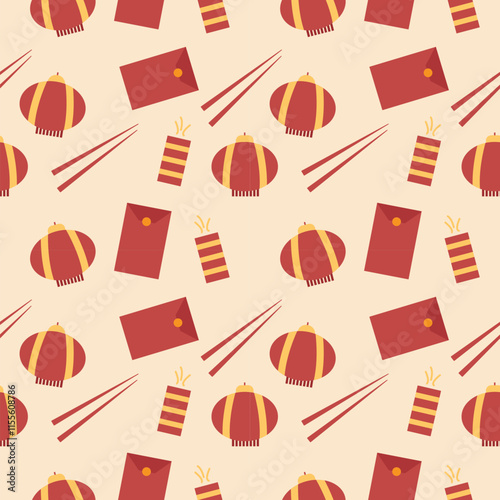 pattern of Lunar new year