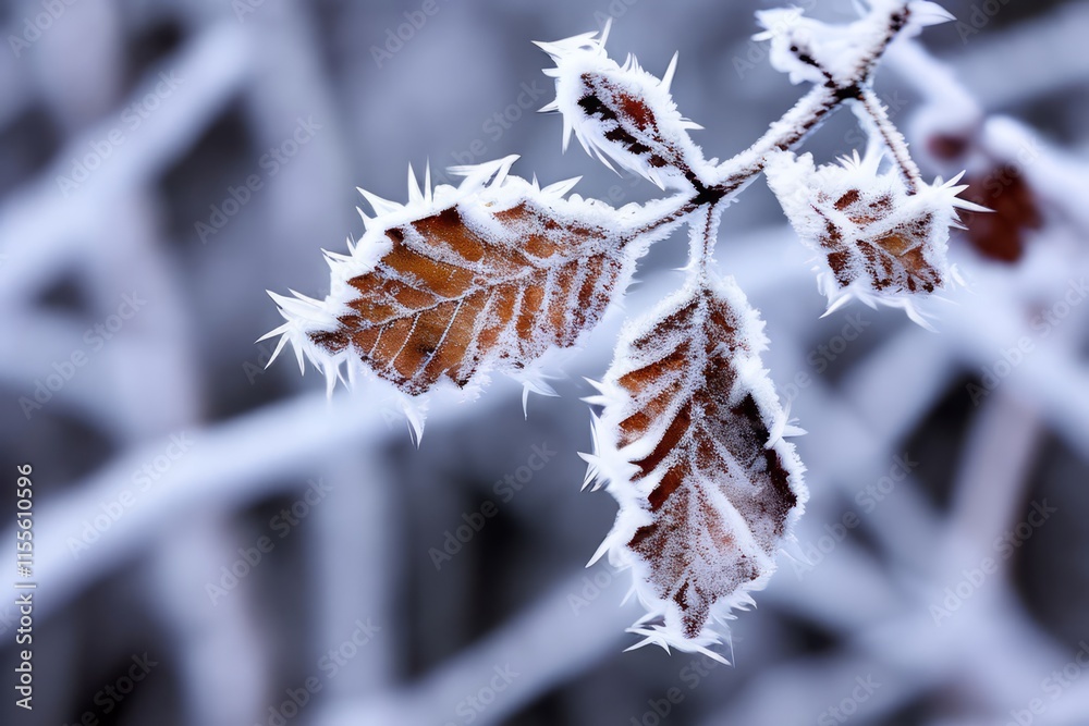 94 frosted leaves a few frosted leaves with a few snowflakes and 94 frosted leaves a few frosted leaves with a few snowflakes and